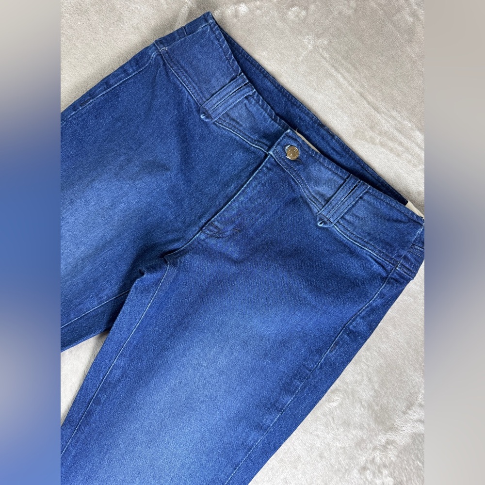 Free People We The Free Jeans Size 29 Slim Flare Stillwater Low-Rise Medium Wash - Picture 8 of 16